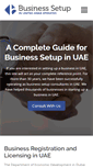 Mobile Screenshot of businesssetupuae.com